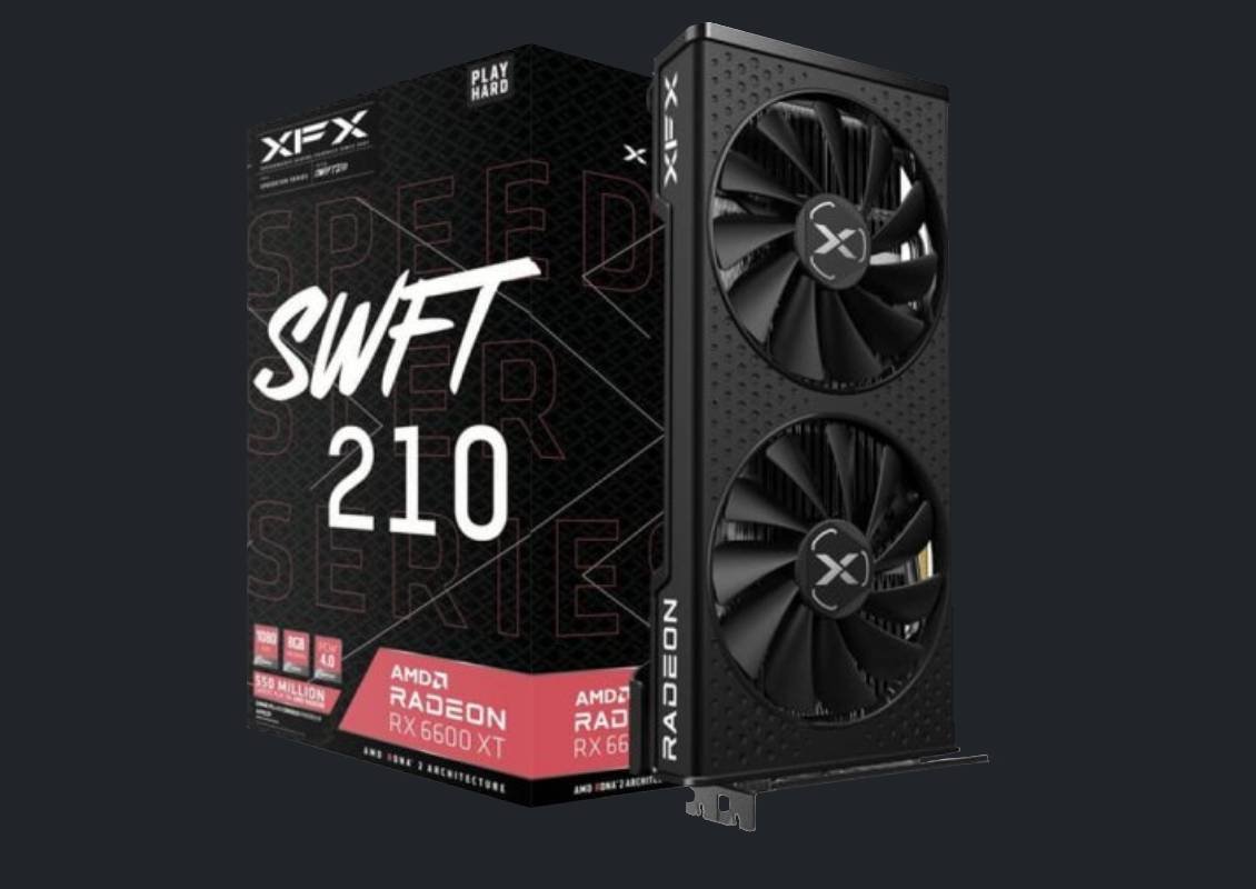 XFX Speedster SWFT210 Radeon RX 6600 XT コア ゲームグラフィック