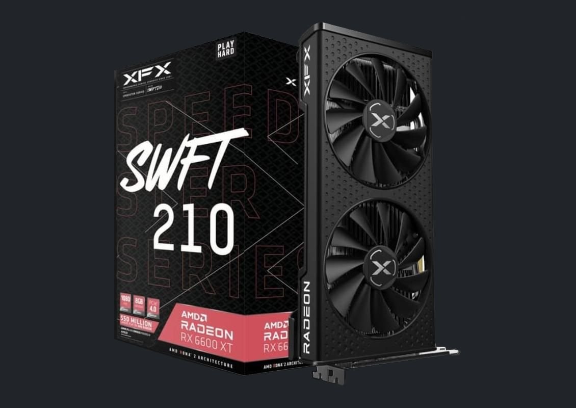 XFX SPEEDSTER SWFT 210 RADEON RX 6600 8GB GDDR6 128Bit Ekran Kartı