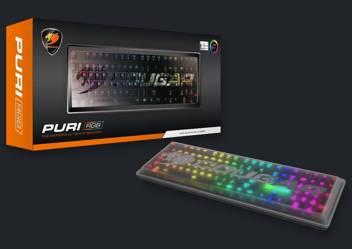 COUGAR PURI RGB Gaming Klavye