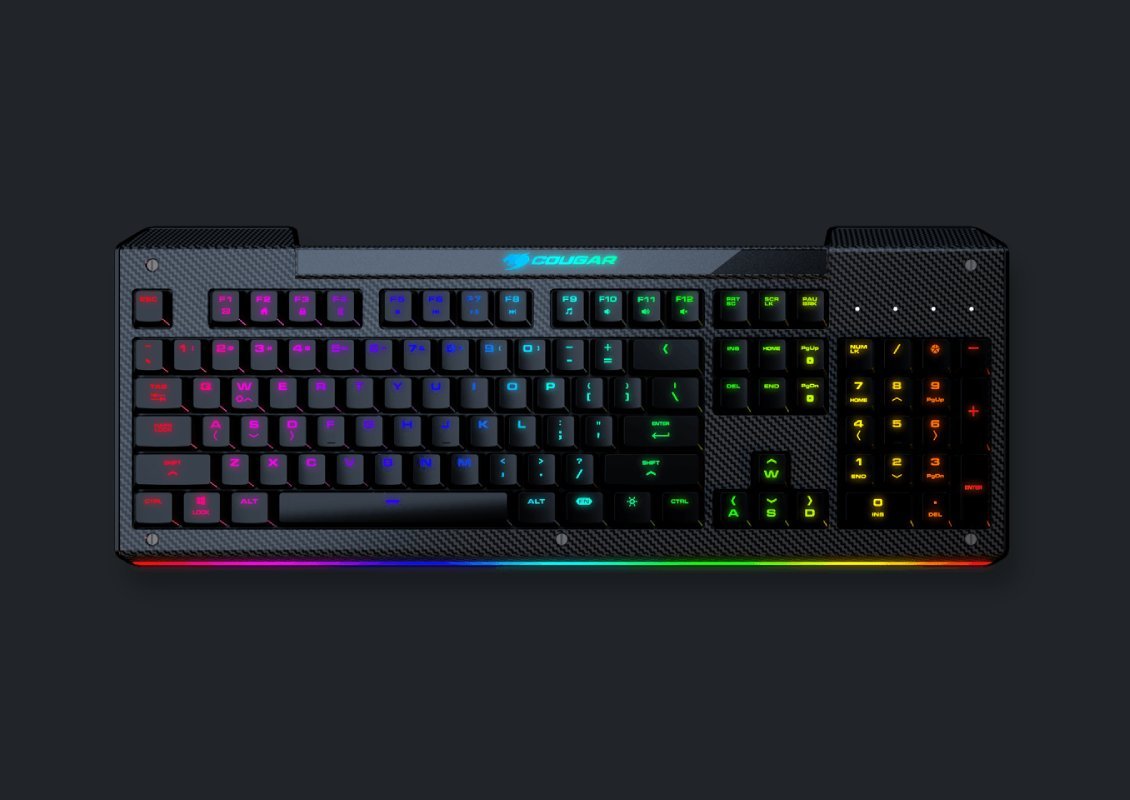 COUGAR AURORA S Gaming Klavye (RGB)