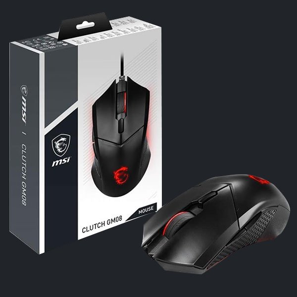 MSI Clutch GM08 Kablolu Optik Oyuncu Mouse