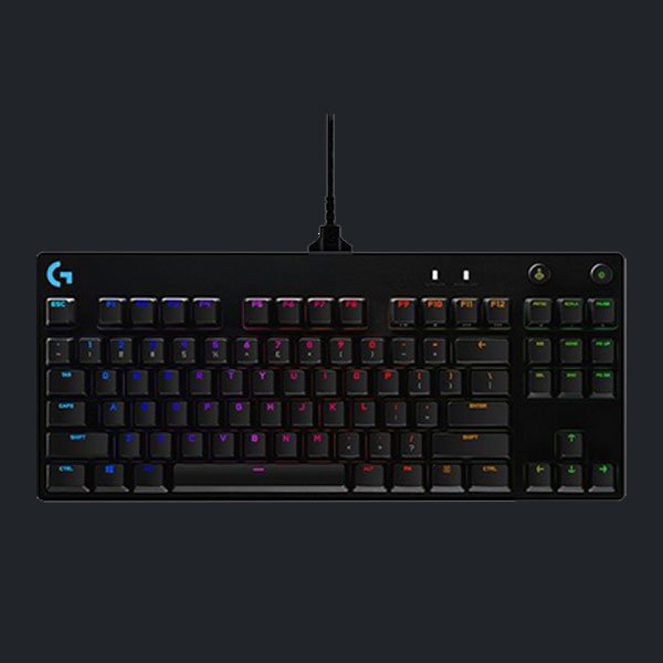 LOGİTECH G PRO KABLOLU MEKANİK RGB İNGİLİZCE OYUNCU KLAVYESİ - SİYAH-920-009392