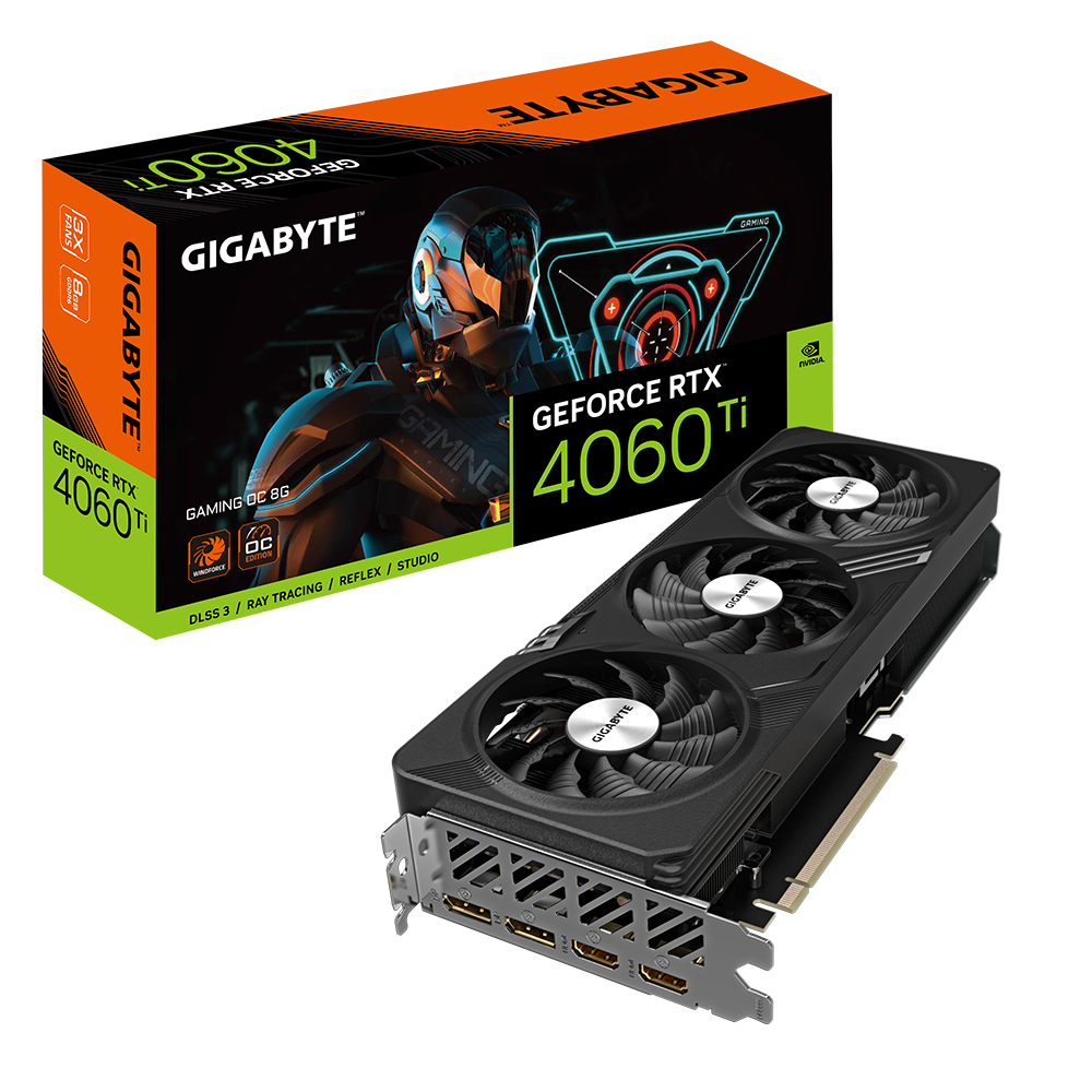 Gigabyte GeForce RTX™ 4060 Ti GAMING OC 8G