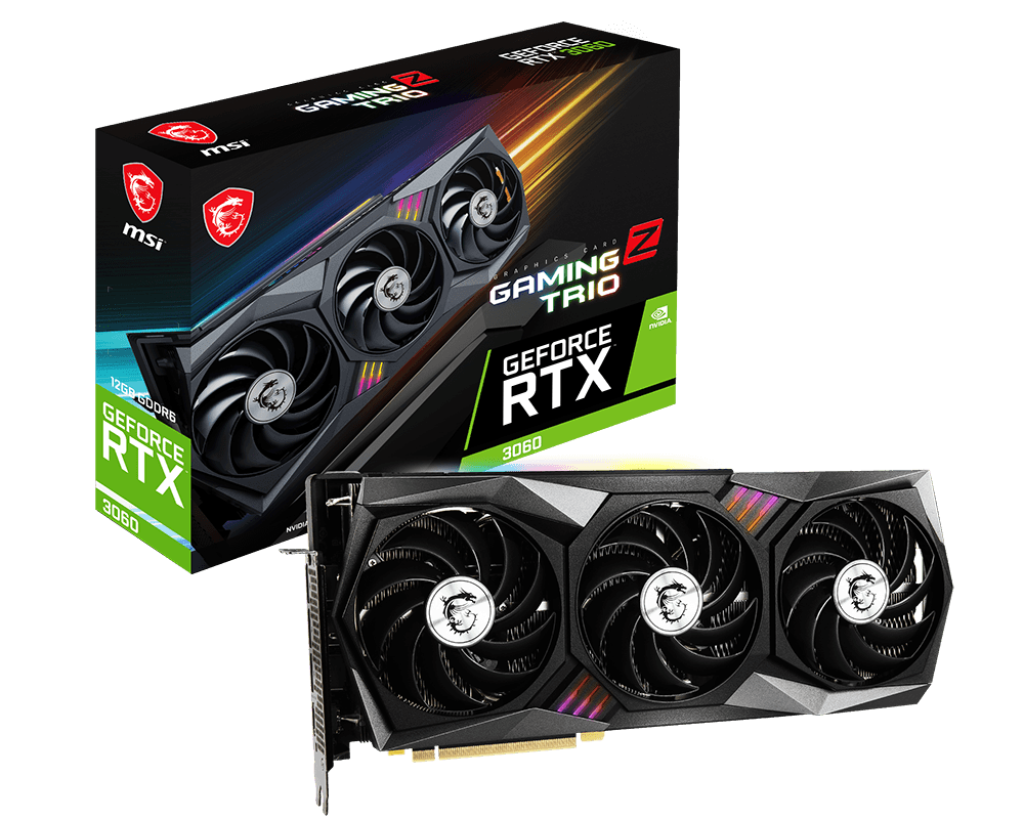 MSI GeForce RTX™ 3060 GAMING Z TRIO 12G