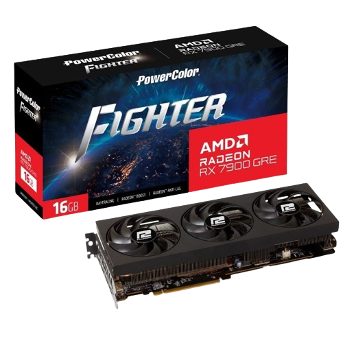 Powercolor Fighter RX7900GRE 16G-F/OC 16GB GDDR6 256Bit